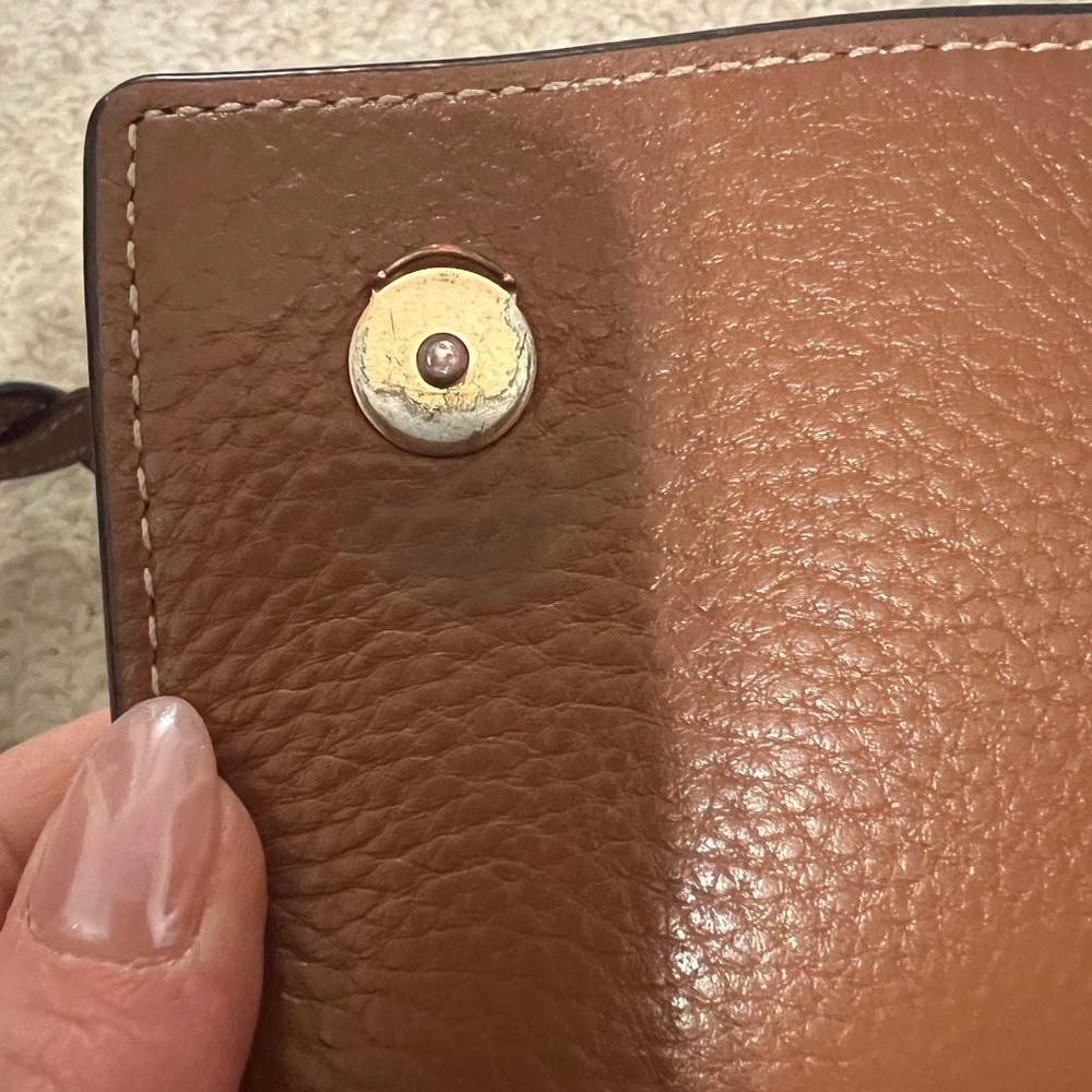 Tory Burch Brown Leather Shoulder Bag - Picture 7 of 16
